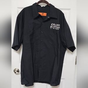 Black Men's Count's Kustoms Shirt